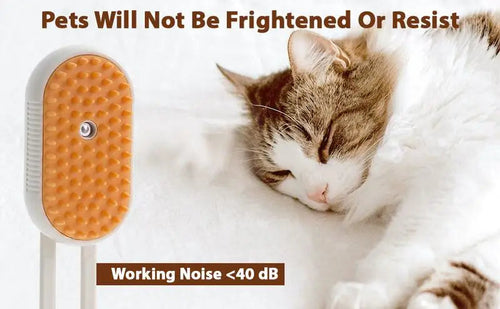 Pet Steam Brush for Cats And Dogs