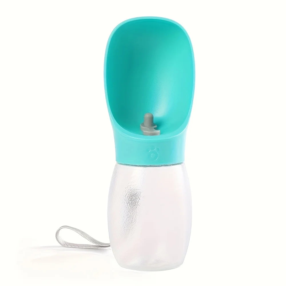 Portable water bottle for pet dogs when going out; Outdoor water container; Water drinking device for outdoor use
