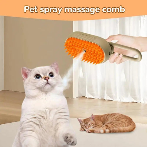 Pet Steam Brush for Cats And Dogs