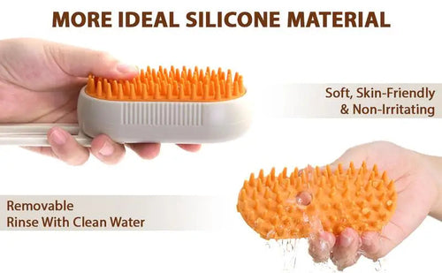 Pet Steam Brush for Cats And Dogs