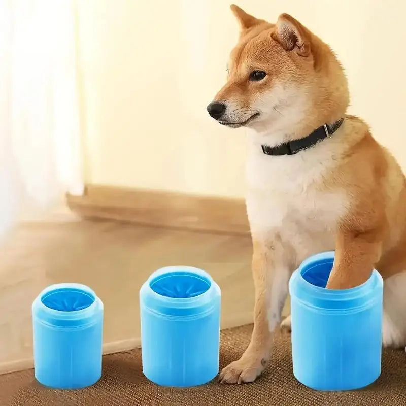 Pet Paw Cleaner Soft Silicone Foot Cleaning Brush