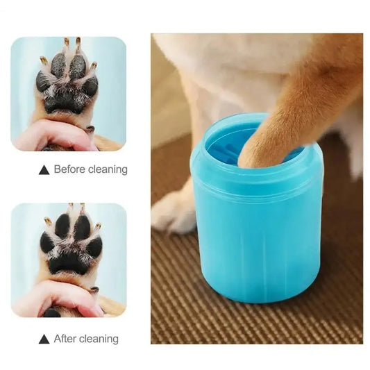 Pet Paw Cleaner Soft Silicone Foot Cleaning Brush